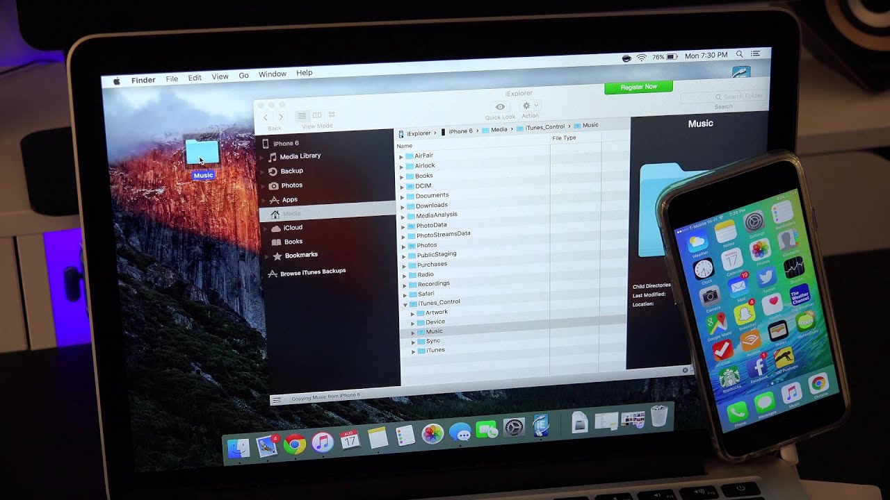 Transfer music from macbook to iphone